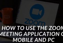 How to Use the Zoom Meeting Application on Mobile and PC