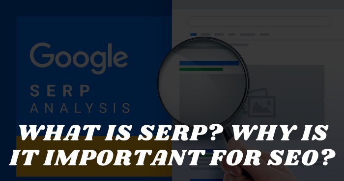 What is SERP Why is it important for SEO