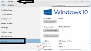 How to View Windows 10 Version Through Sysinfo