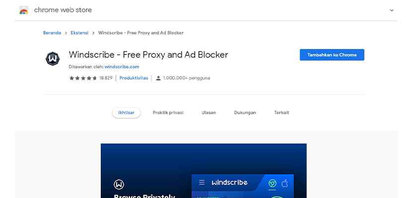 Windscribe – Free Proxy and Ad Blocker