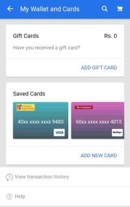 How to DeleteRemove Cards from Flipkart Account